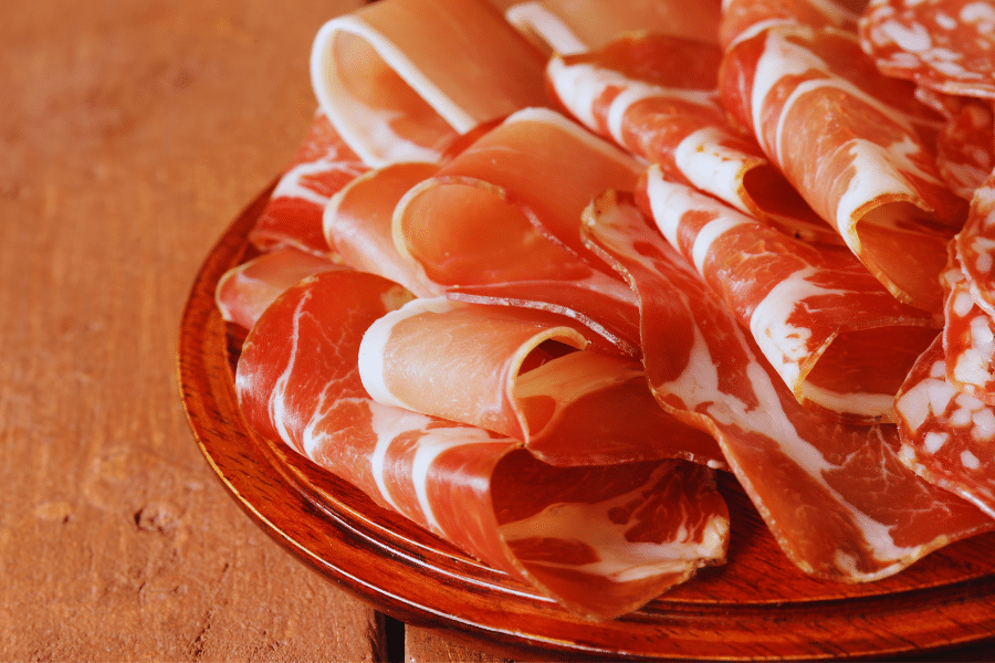 Parma ham prosciutto Italy