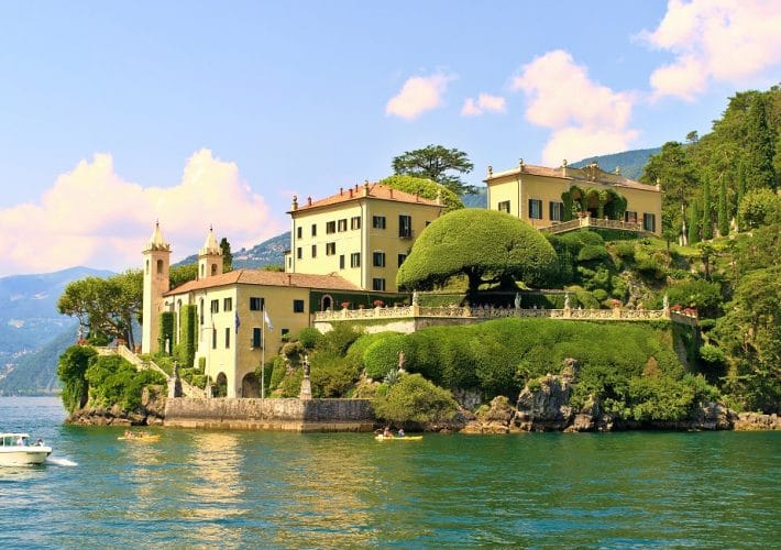 Celebrity villa Lake Como, Italy