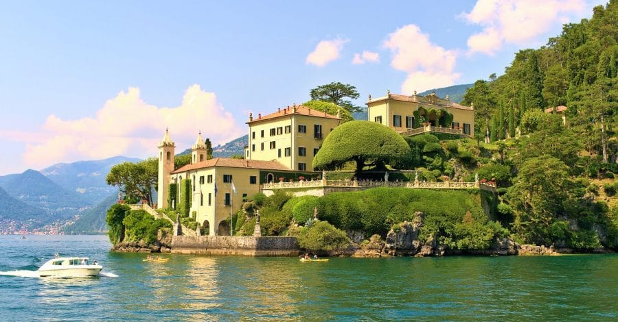 Celebrity villa Lake Como, Italy