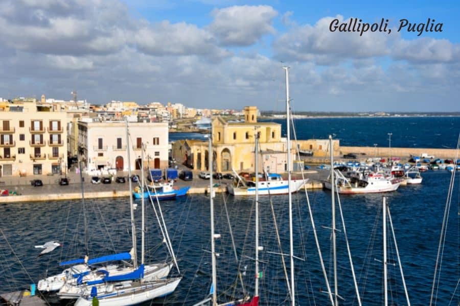 Best beach and coastal towns in Italy Gallipoli Puglia