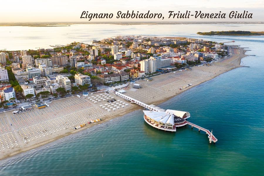 Best beach and coastal towns in Italy Lignano Sabbiadoro