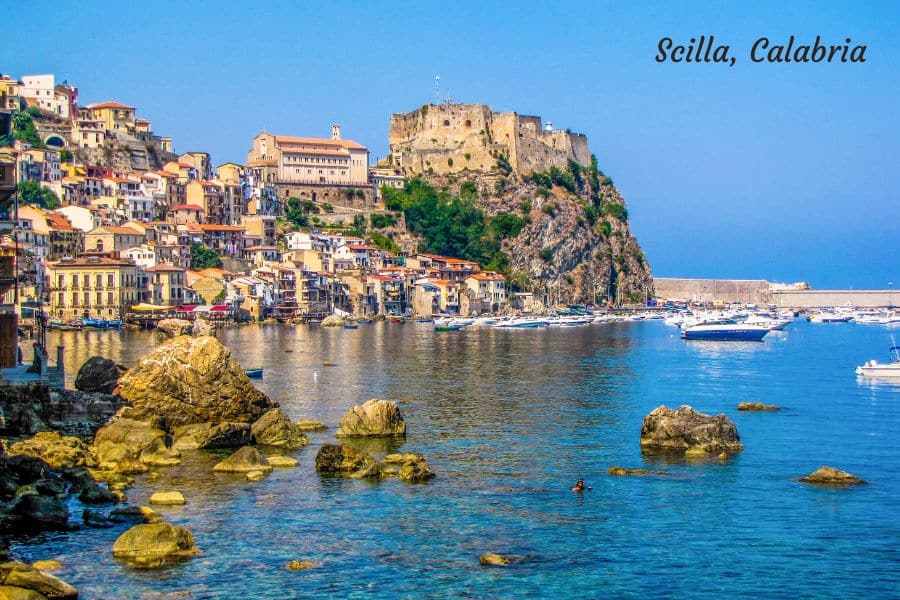 Best beach and coastal towns in Italy Scilla Calabria