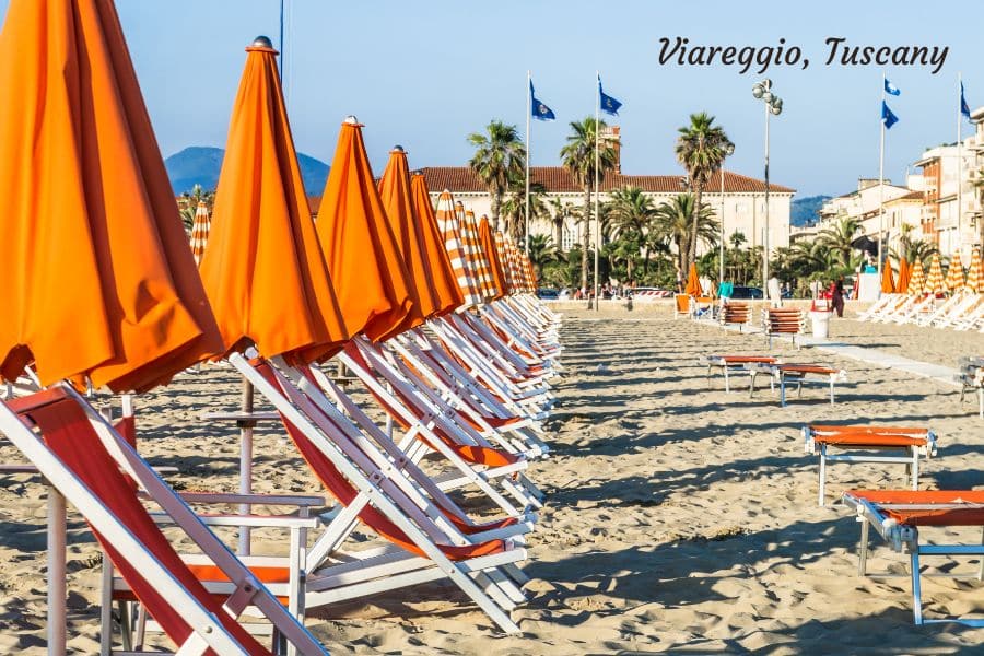 Best beach and coastal towns in Italy Viareggio Tuscany
