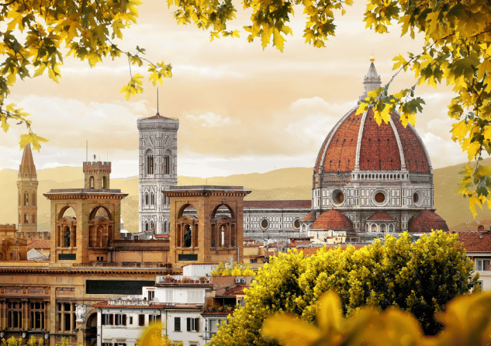 Florence Italy autumn