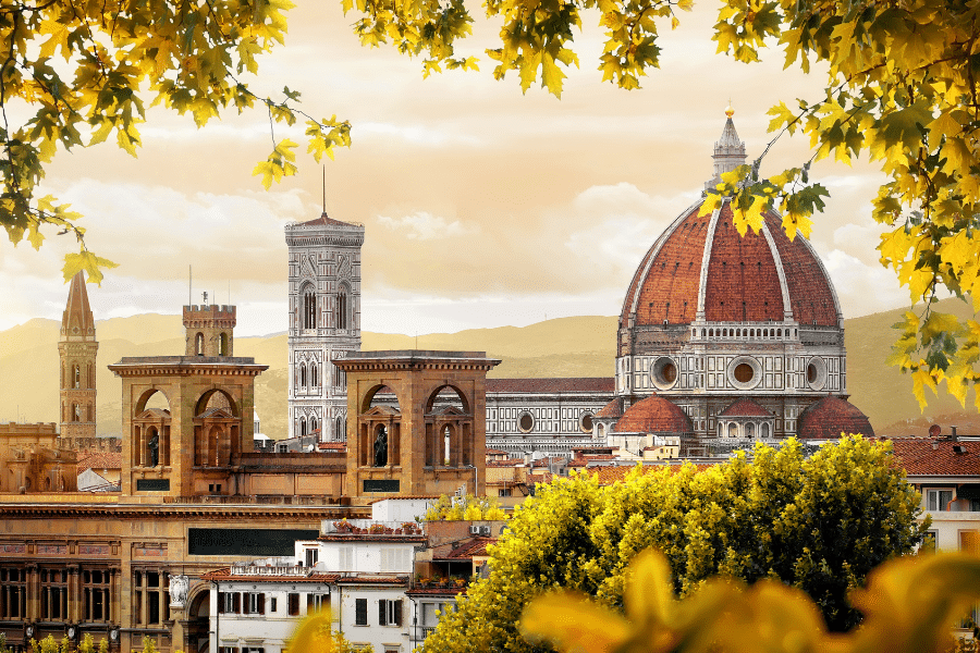 Florence Italy autumn