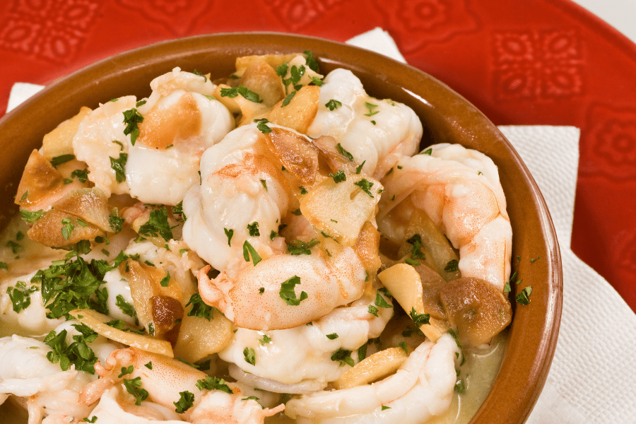 Spanish shrimp and garlic