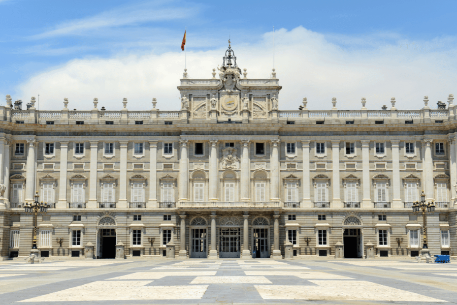 Madrid Spain Palacio de Real