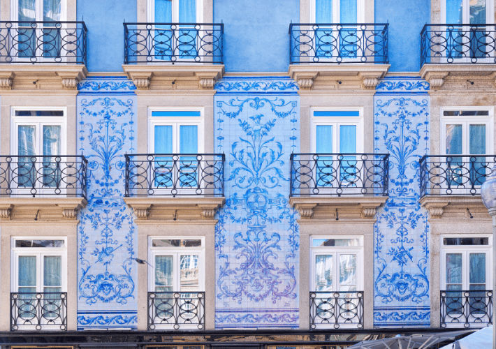 Portugal apartment building