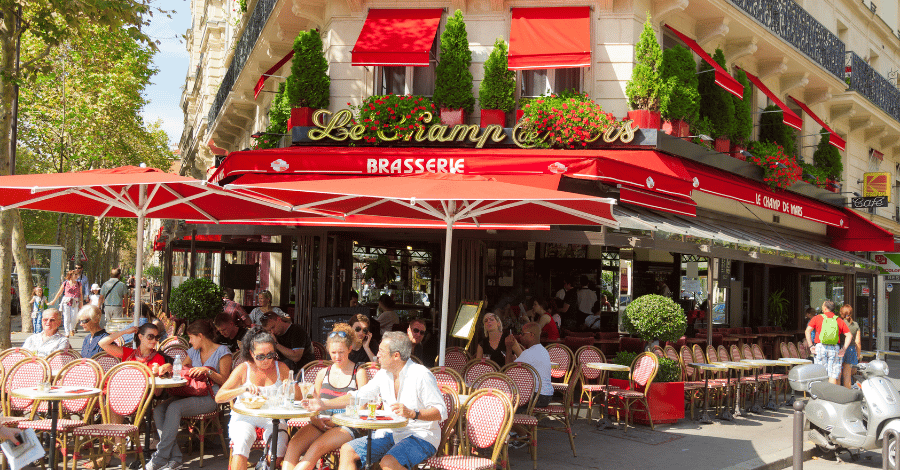 Cafe in France