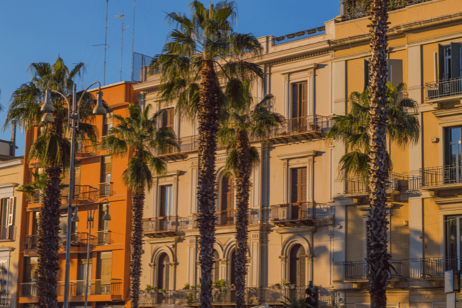 Bari Italy buildings