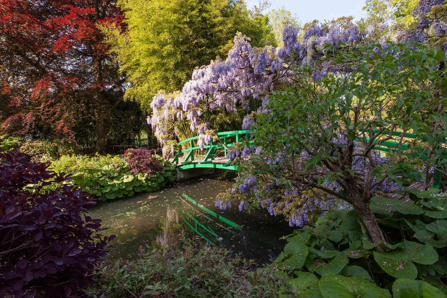 Monet Garden Givency France in Spring