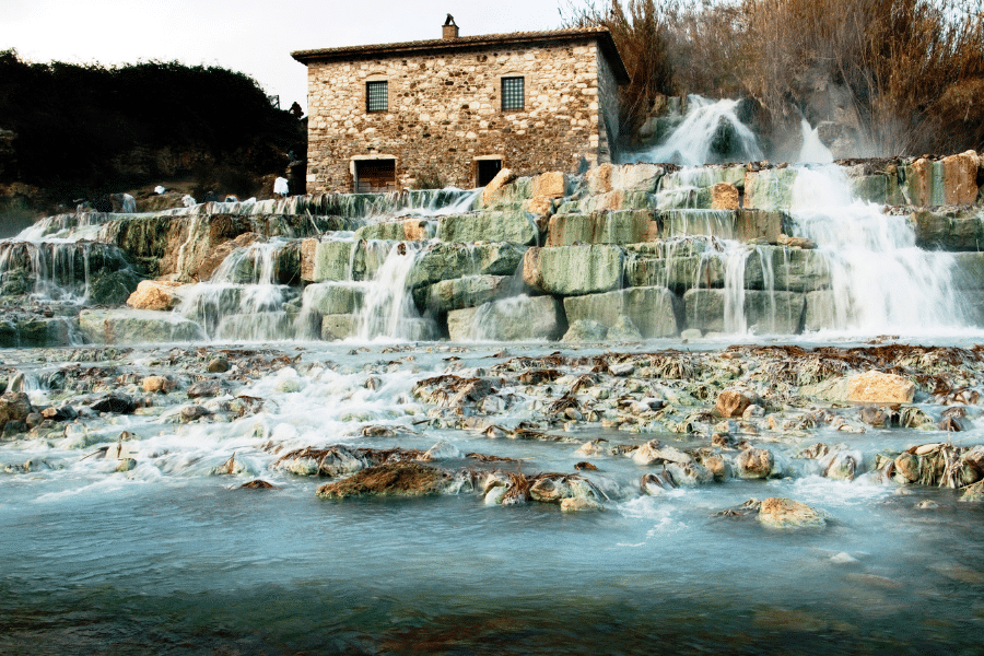 Saturnia Hot Springs Tuscany Italy