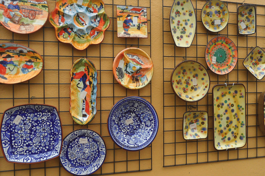 Evora Portugal pottery