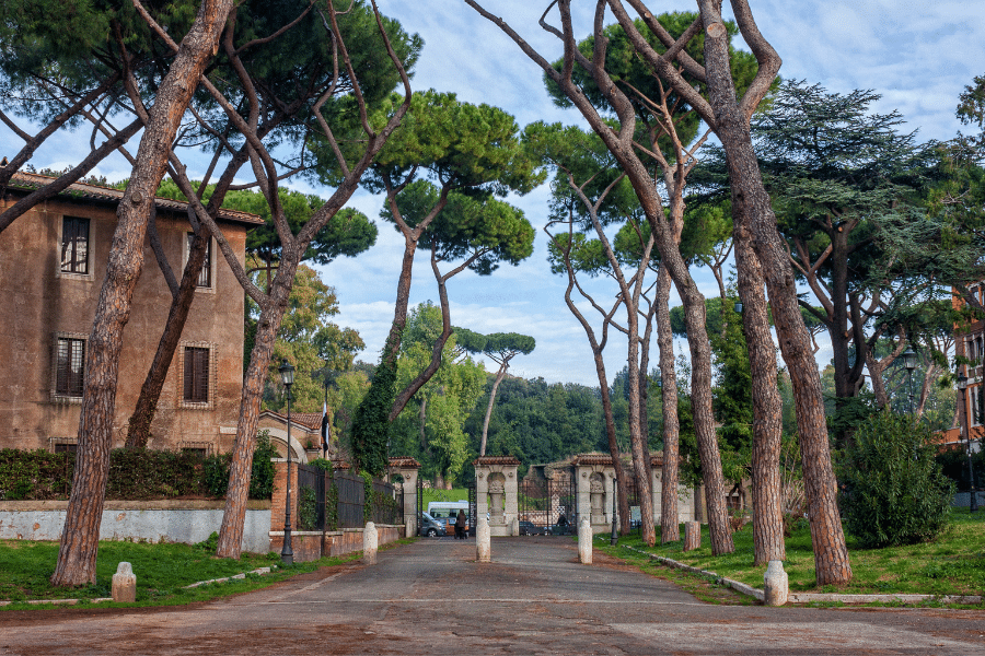 Monti Rome neighborhood Italy
