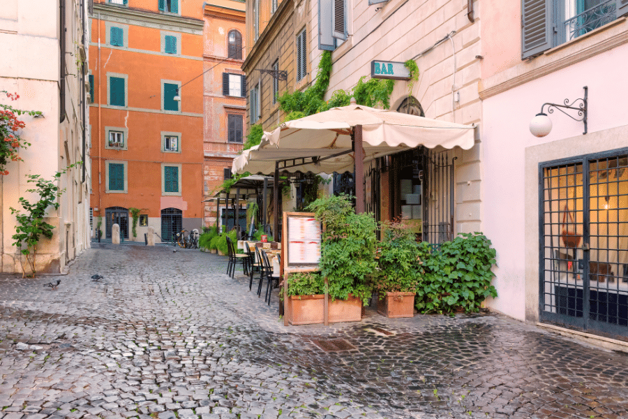Rome Street Italy
