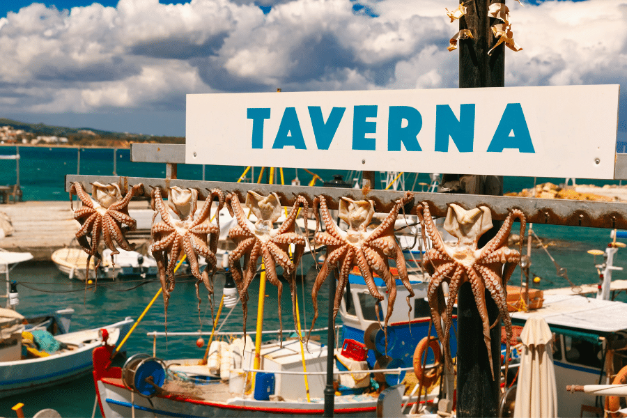 Greek tavern 