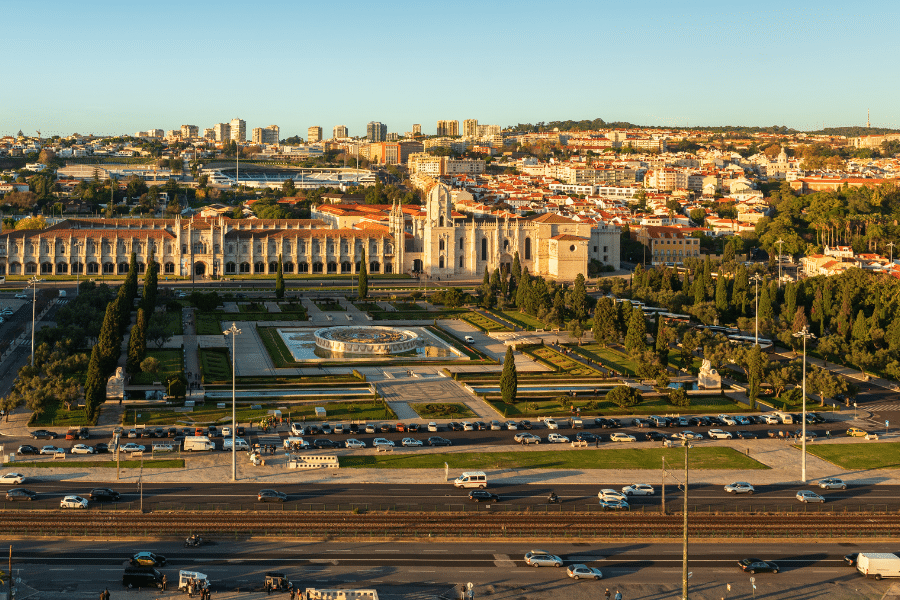 Belem neighborhood Lisbon Portugal