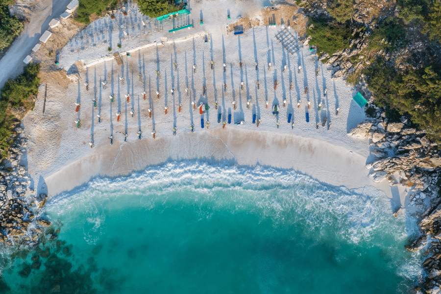 Thassos Island Marble Beach Greece