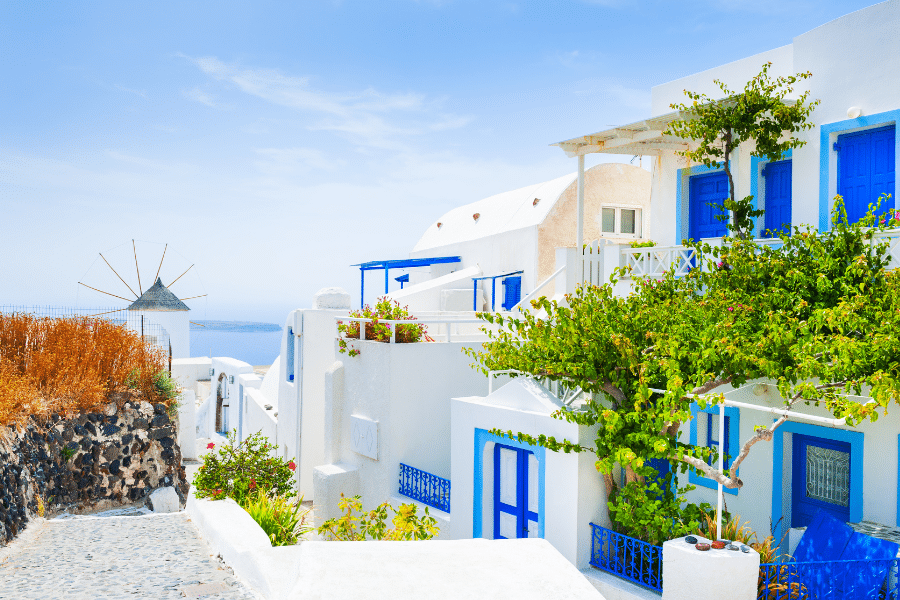 Santorini Greece houses