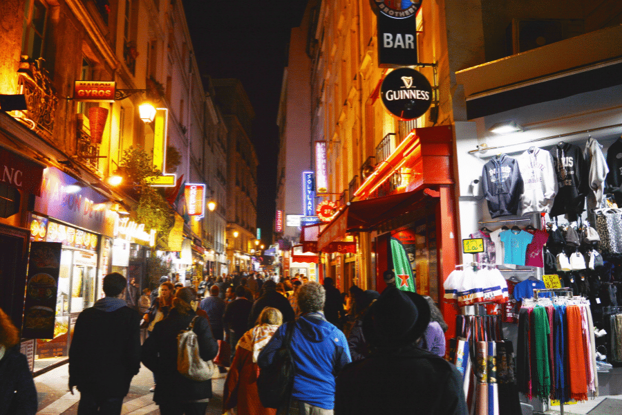 Latin Quarter Paris France