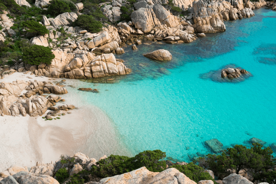 Sardinia beach italy