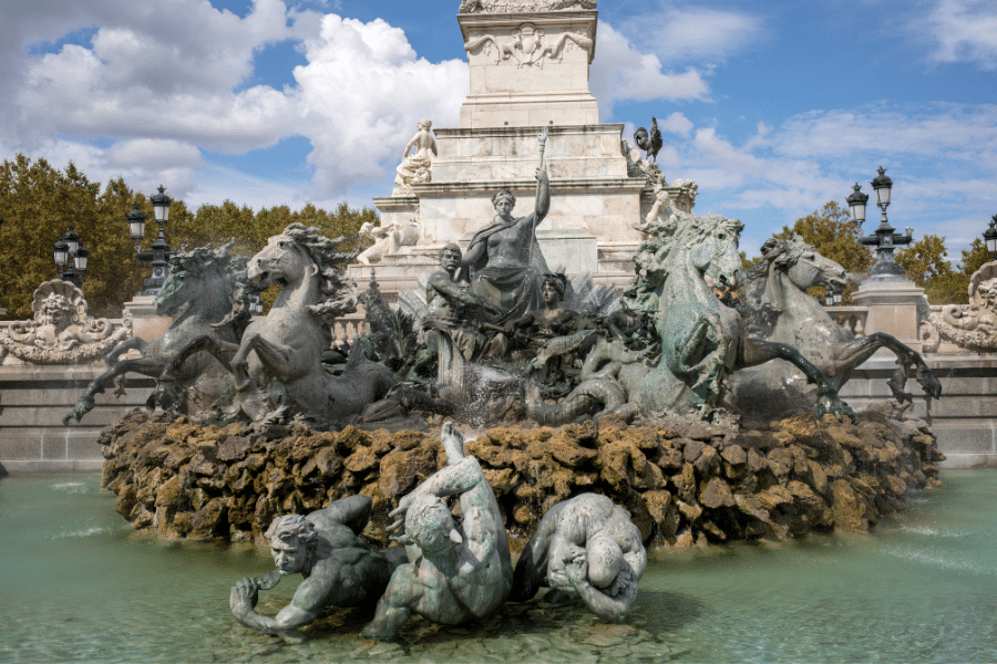 Esplanade Des Quinconces Bordeaux France