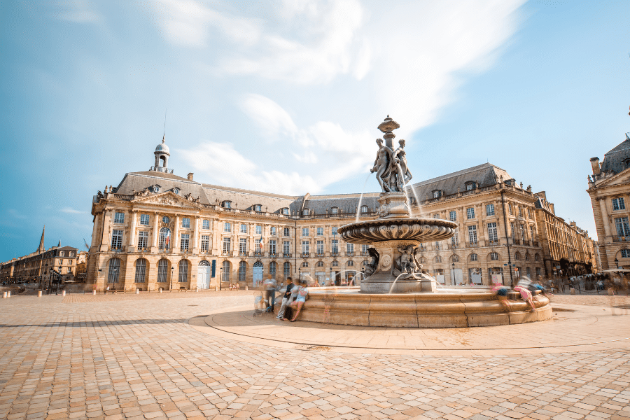 La Bourse Square Bordeaux France