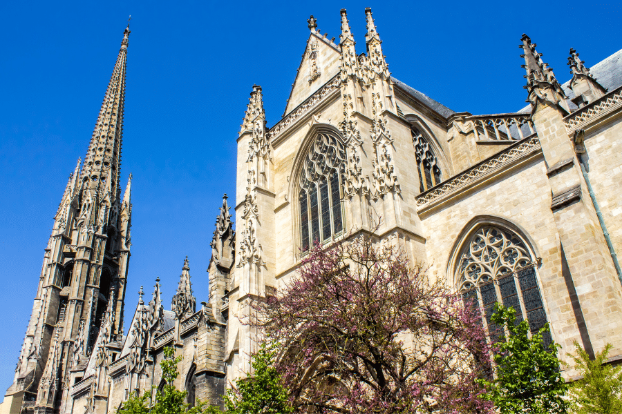 Saint Michele Church Bordeaux France