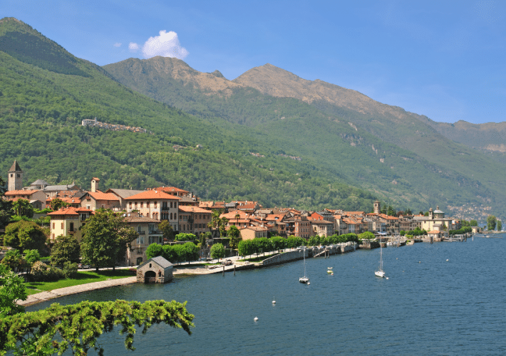 Lake Maggiore Piedmont Italy