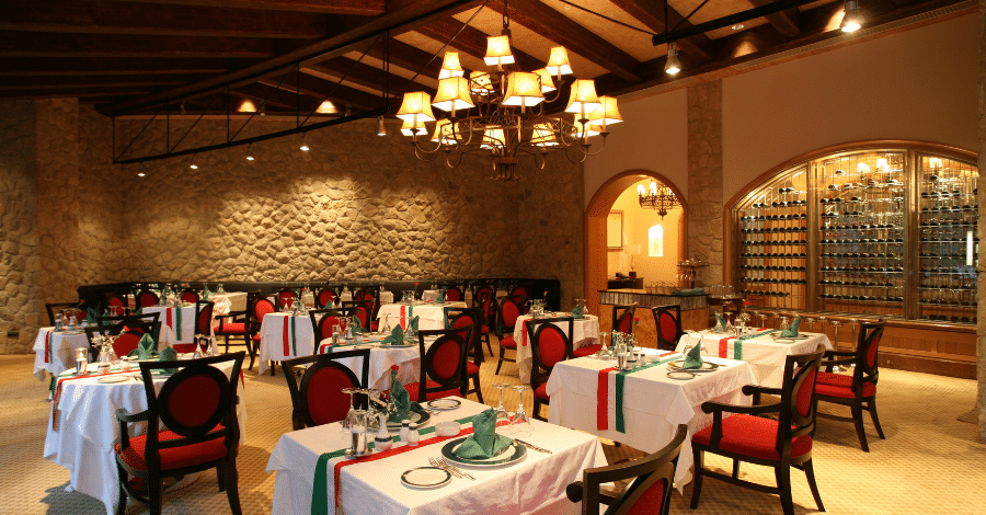 Restaurant in Italy