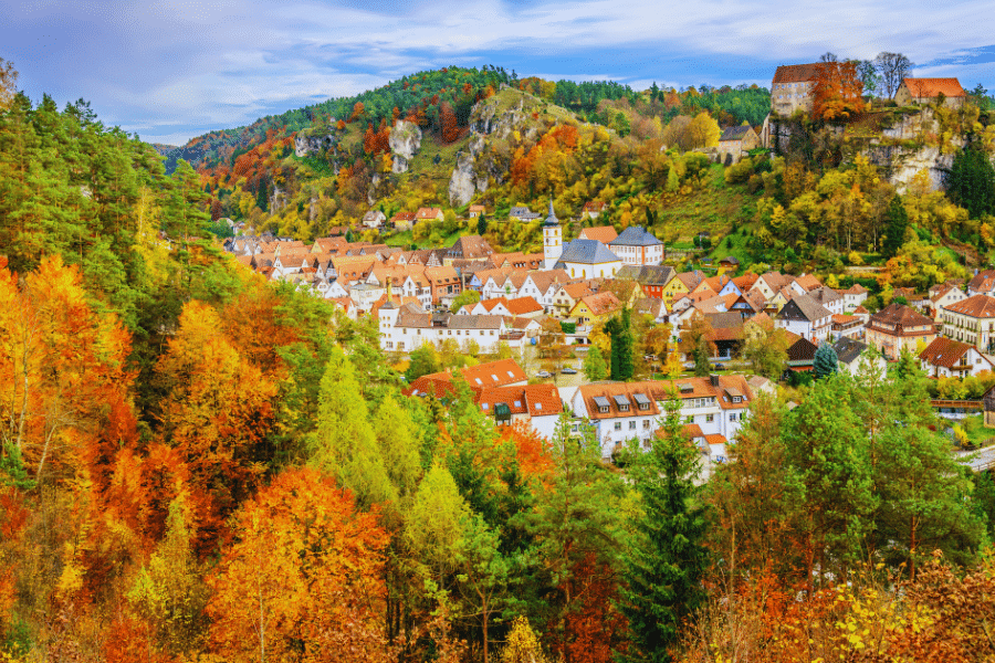 Pottenstein-Franconian-Bavaria-Germany-fall-colors