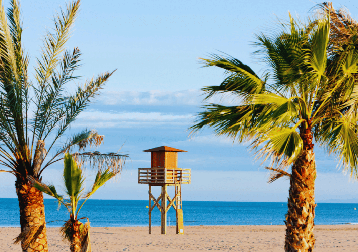 Narbonne Beach France