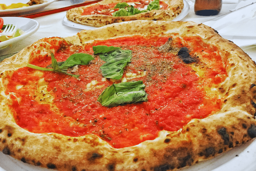 Neapolitan Pizza Naples Italy